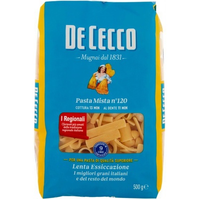 De Cecco miešané cestoviny No.120 0,5 kg
