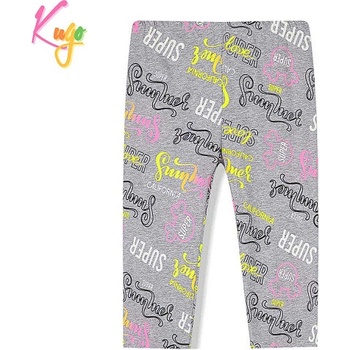 Kugo dívčí 3/4 legíny šedé FV6736