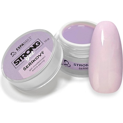 Expa-nails strong gel modelovací šeříkový 15 g
