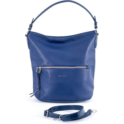 David Jones Paris Středně velká kabelka na rameno i crossbody 6765-1 modrá