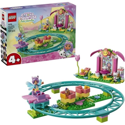 LEGO® Gabby’s Dollhouse 11214 Kouzelná horská dráha a čajový dýchánek
