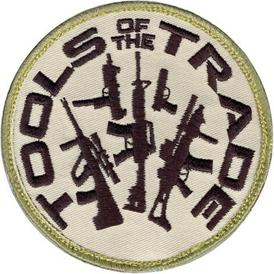 ROTHCO Nášivka TOOLS OF THE TRADE velcro guľatá 8 cm