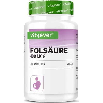 Vit4ever Kyselina listová 400 mcg 365 tablet