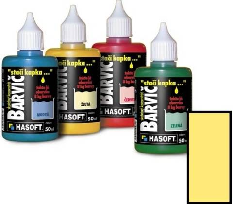 Hasoft Farbič 50 ml žltá