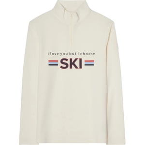 We Norwegians Дамски вълнен пуловер We Norwegians Women's Bibi ZipUp Jumper - Off White - размер XS (105-6529-0211)