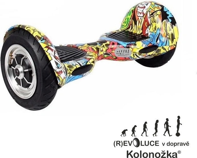 Hoverboard Offroad graffiti