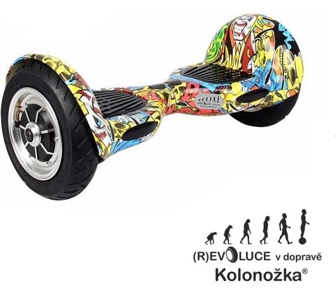 Hoverboard Offroad graffiti