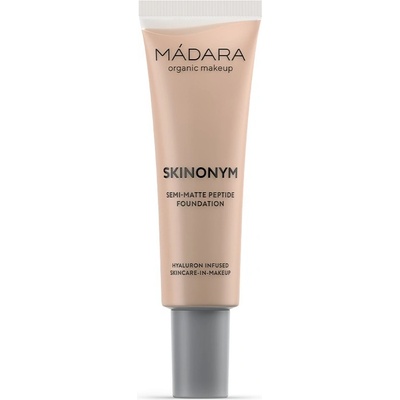 Mádara Polomatný make-up s peptidmi Skinonym Semi-Matte Peptide Foundation Warm Tan 30 ml