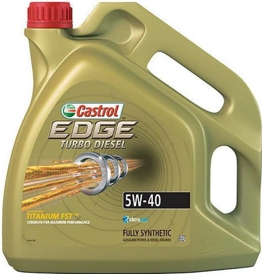 Tohle je absolutní vítěz srovnávacího testu - produkt Castrol Edge Turbo Diesel 5W-40 5 l