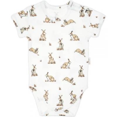 Nicol Kojenecké body kr. rukáv Rabbit Nicol bílé