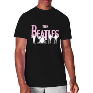 The Beatles Band Silhouettes (Puff Print) Black L Риза (BEATTEE440MB03)