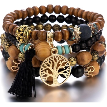 HARAHU Гривни ma-27512 - Черна kp27512 (ma-27512)