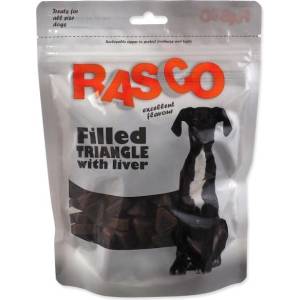 Rasco Лакомство Rasco пълнен триъгълник с черен дроб 2, 2см 450г (4904-65371)