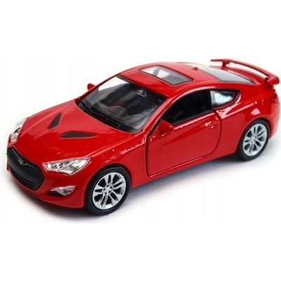 Welly Hyundai Genesis II Coupe 39 červená 1:34