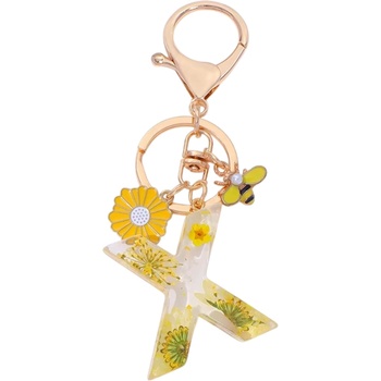 HARAHU Ключодържател Азбука - x / Жълта kp37857 (37857)