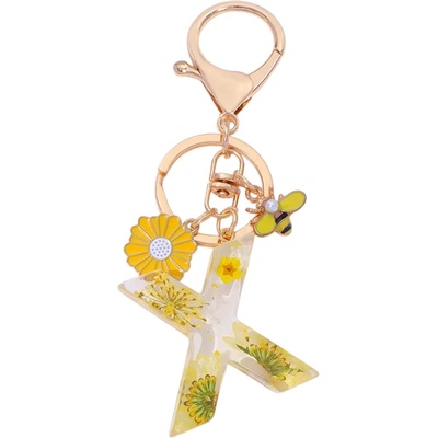 HARAHU Ключодържател Азбука - x / Жълта kp37857 (37857)