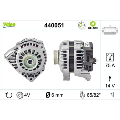 VALEO Alternátor VA 440051