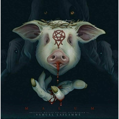 Samuel Laflamme - Malum (180g) (Grey With Red Swirl & White Splatter) (LP) (0850053152115)