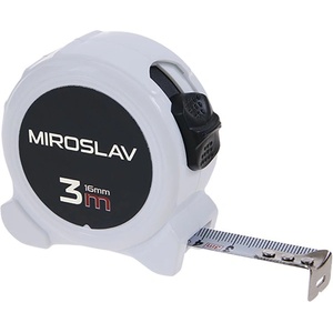 LEVIOR ЛЕВИОР Ролетка 3мх16мм МИРОСЛАВ 13509.01 (13509.01)