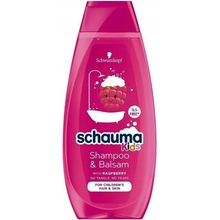 Schauma Kids Girls Raspberry šampón pre jemné vlasy 400 ml