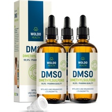 WoldoHealth DMSO dimethylsulfoxid 2+1 99,9% 300 ml