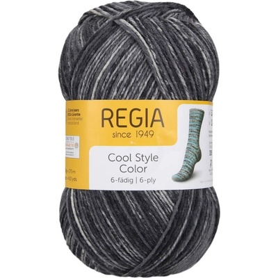 Regia 6-ply Cool Style Color 02930 grau
