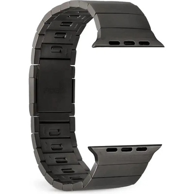 Puro Каишка за Apple Watch от неръждаема стомана Puro TITAN 42/44/45/49 мм - черна (PUAW44TITANBLK)