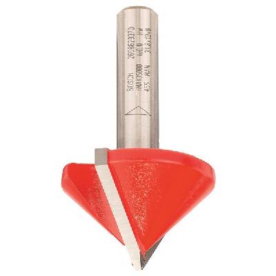 BOSCH fréza v tvare V, Expert for Wood, 8 mm, D 31,8 mm, L 19 mm, G 51 mm, G 90° 2.608.629.