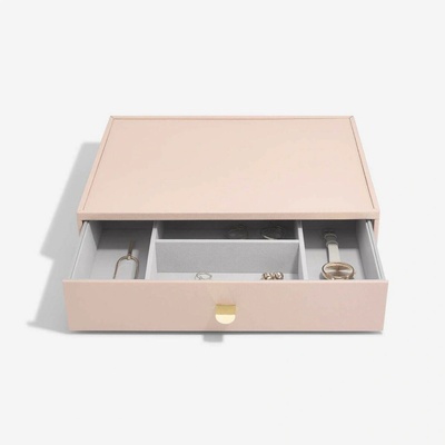 Stackers box se šuplíkem na šperky Blush Supersize Accessory Drawer růžová 75815