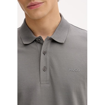Image 1 of HUGO Памучна тениска с яка HUGO Donos222 (50466182)
