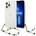 GUESS Калъф Guess GUHCP13LKPSWH, за iPhone 13 Pro / 13 6.1", прозрачен, бял (GUE001787-0)
