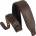 Levy's Amped Leather Dark Brown Каишка за китара (M26PD-DBR_DBR)