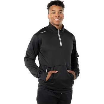 Bauer mikina Team Fleece 1/2 YTH čierna
