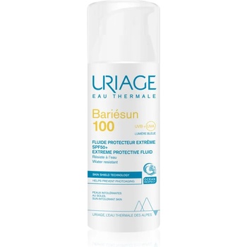 Uriage Bariésun 100 Extreme Protective Fluid SPF 50+ защитен флуид, за изключително чувствителна и нетолерантна кожа на лицето SPF 50+ 50ml