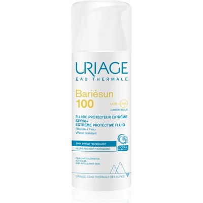 Uriage Bariésun 100 Extreme Protective Fluid SPF 50+ защитен флуид, за изключително чувствителна и нетолерантна кожа на лицето SPF 50+ 50ml