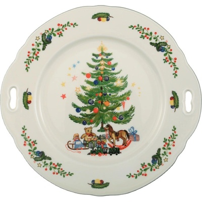 Seltmann Marie-Luise Weihnachten Koláčový podnos s uchy 27x26cm