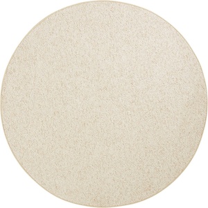 Hanse Home Кремав кръгъл килим ø 133 cm Wolly - BT Carpet (102843-133)