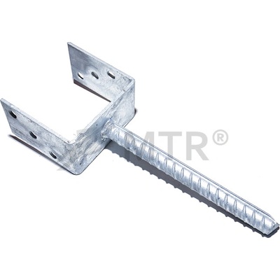 MTR Patka kotevní úzká žárový pozink 60x60x100x4mm