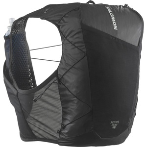 Salomon Active Skin 12L Mens Running Vest - Black