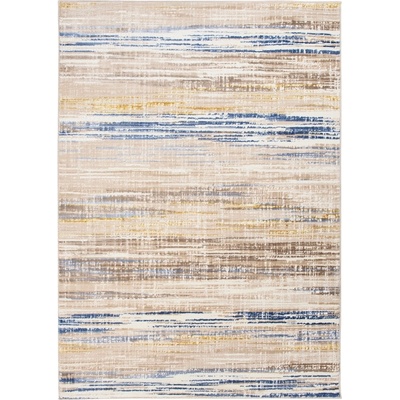 Modern Rugs Ombre M666D White / Dark Blue