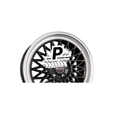 BORBET B 8x17 5x112 ET45 black rim polished