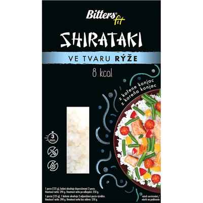 Bitters Shirataki ve tvaru rýže 390 g