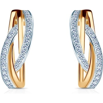 SAVICKI обеци: злато. диаманти