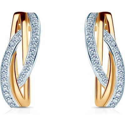 SAVICKI обеци: злато. диаманти