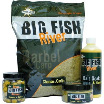 Dynamite Baits atraktant Big Fish River Bait Soak Cheese&Garlic 500 ml