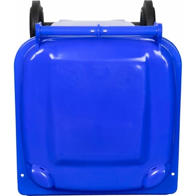 MGB plastový modrý 5002 HDPE popelník na odpad 120 l
