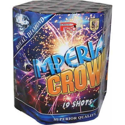 PyroMoravia Ohňostroj Imperial crown baterie 19 ran BA19 4807