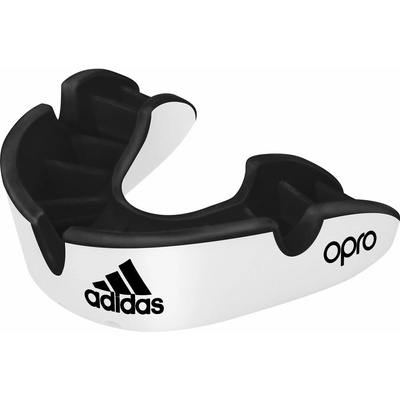 Adidas Junior chránič zubů 4. generace Opro Silver bílý