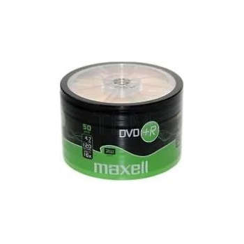 Maxell DVD+R MAXELL, 4, 7 GB, 16x, 50 бр (ML-DDVD-plusR4.7-50-SH)