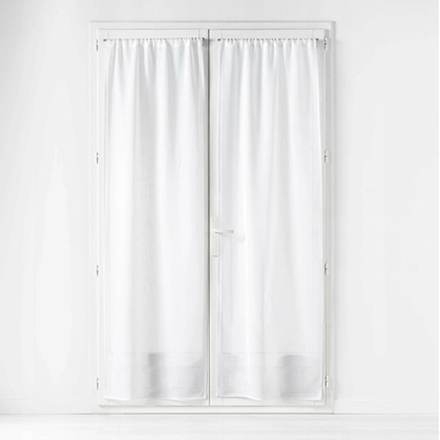 Douceur d`Interieur Sada dvou závěsů s efektem lnu, CARLIN, 70 x 200 cm